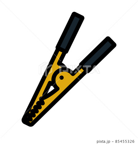Crocodile Clip Icon 85455326
