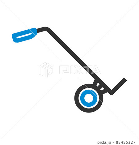 Warehouse Trolley Icon 85455327