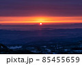 鳥海山矢島口から見た朝焼け 85455659