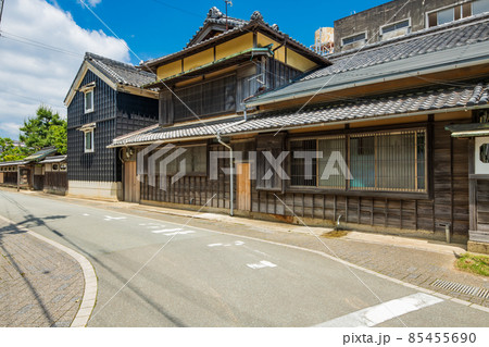 三重県伊勢市 二見町の町並み 三重県伊勢市 二見町の町並み 85455690