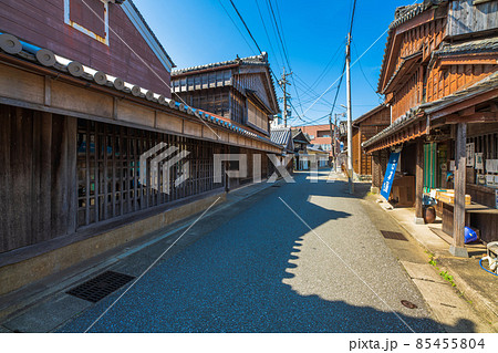 三重県 伊勢河崎の街並み 三重県 伊勢河崎の街並み 85455804