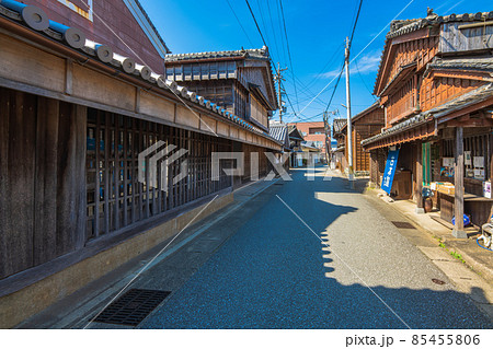 三重県 伊勢河崎の街並み 三重県 伊勢河崎の街並み 85455806