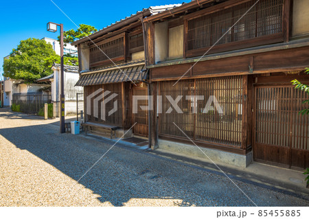 三重　松阪の町並み 85455885