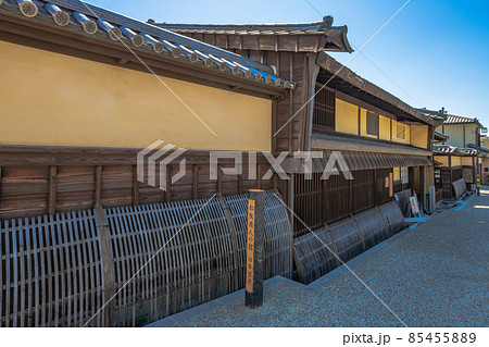 三重　松阪の町並み 85455889