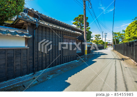 三重県松阪市　射和の町並み 85455985