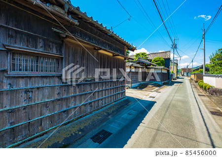 三重県松阪市　中万の町並み 85456000