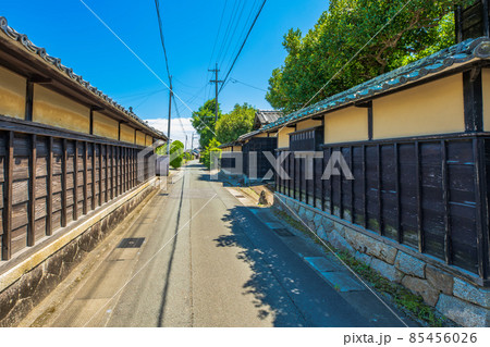 三重県松阪市　中万の町並み 85456026