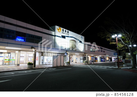 静岡県沼津市 夜の沼津駅 静岡県沼津市 夜の沼津駅 85456128