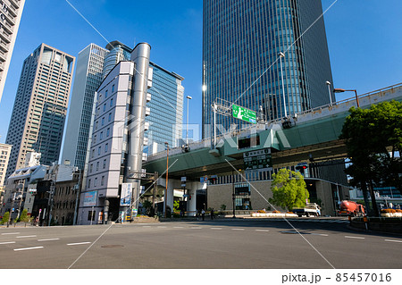 大阪市 肥後橋の高層ビル群 大阪市 肥後橋の高層ビル群 85457016