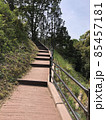 《月山富田城　七曲がりの登山道》（島根県　安来市） 85457181