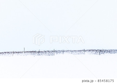 Winter view of snow covered countryside with dry stone walls. Derbyshire, UK. Winter view of snow covered countryside with dry stone walls. Derbyshire, UK. 85458175