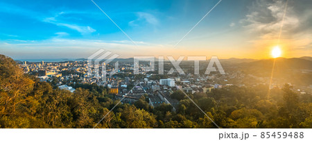 Khaorang Old Town Viewpoint in Phuket Old Town, Thailand Khaorang Old Town Viewpoint in Phuket Old Town, Thailand 85459488