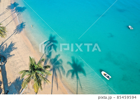 Aoyon beach in east of Phuket island, in Thailand 85459594