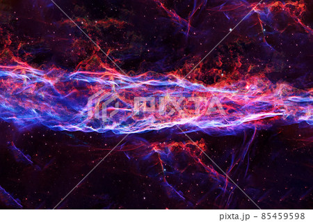 Pink space nebula. Elements of this image furnished by NASA 85459598