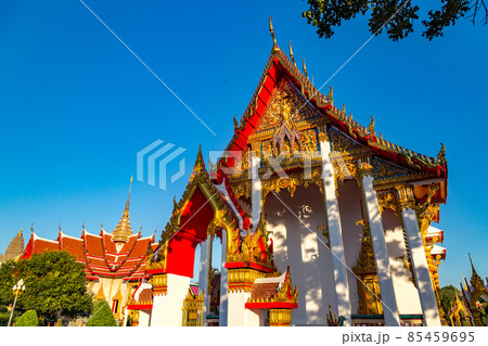 Wat Chalong temple in Phuket, Thailand 85459695