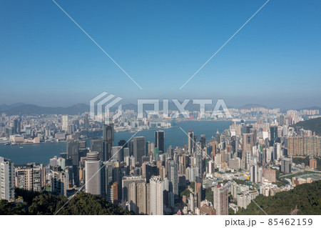the view of the hong kong at Wan Chai Gap 10 Dec 2021 85462159