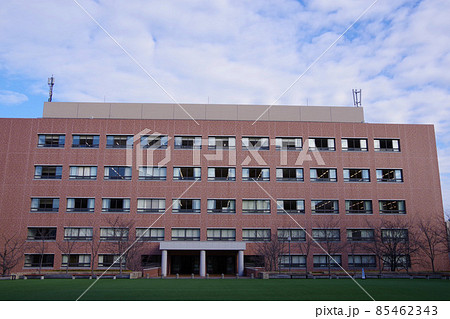 キャンパス　学生生活　大学　芝生広場　校舎　学びの場 85462343