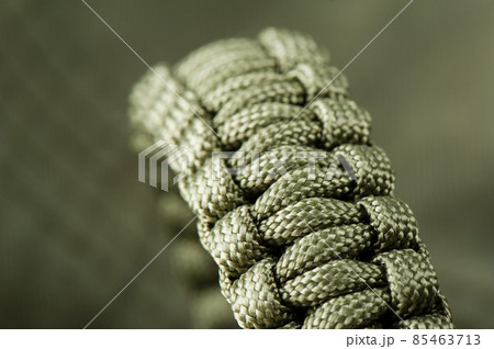 braided green paracord 85463713