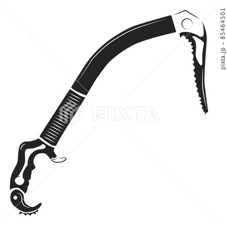Ice climbing tool. Metal axe. Mountain icepick 85464501