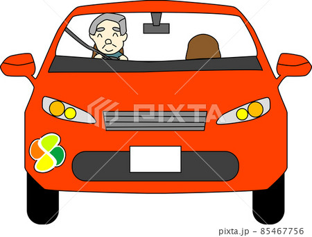 高齢者が運転する自動車 高齢者が運転する自動車 85467756