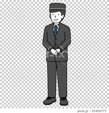 Hotel staff man 85468775