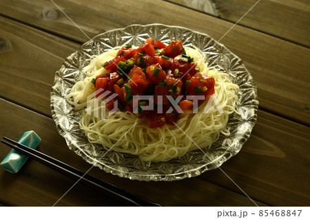 トマトだれのそうめん 85468847