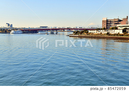 城南大橋より京浜大橋方面を望む(東京都大田区)【2021.12】 城南大橋より京浜大橋方面を望む(東京都大田区)【2021.12】 85472059