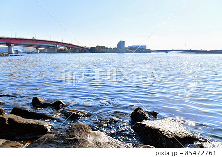 東海ふ頭公園より京浜大橋方面を望む(東京都大田区)【2021.12】 85472761