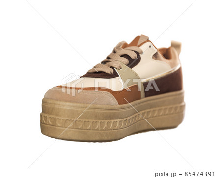 Collection of canvas sneakers for sports and hiking Collection of canvas sneakers for sports and hiking 85474391