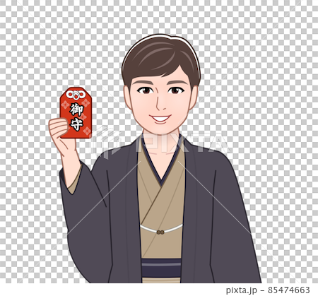 穿著苦色外罩袴的男人 穿著苦色外罩袴的男人 85474663