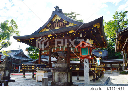 10月の午前に参拝した猪を祀る京都市護王神社が清々しい 10月の午前に参拝した猪を祀る京都市護王神社が清々しい 85474931