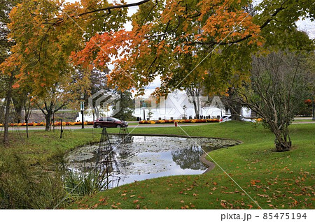 カナダ ナイアガラ クィーンビクトリア公園の紅葉 85475194