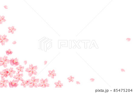 桜の背景イラスト 85475204