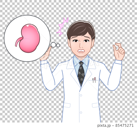 Illustration of a young male doctor Illustration of a young male doctor 85475271