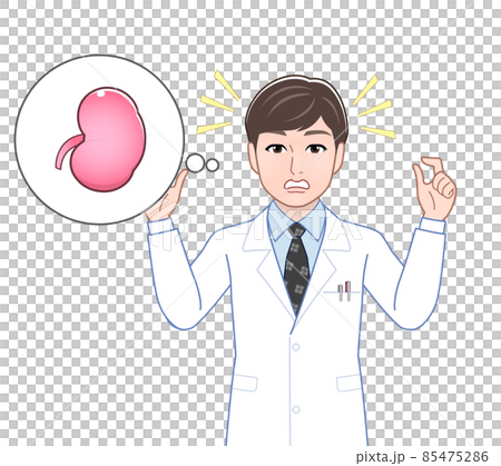 Illustration of a young male doctor Illustration of a young male doctor 85475286