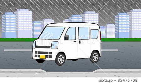 車のイラスト 85475708