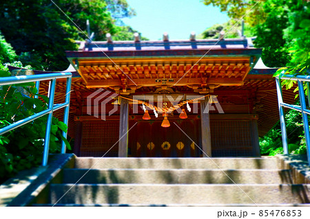 鎌倉最古の神社、鎌倉市長谷の甘縄神明宮 85476853