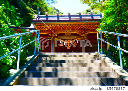 鎌倉最古の神社、鎌倉市長谷の甘縄神明宮 85476857