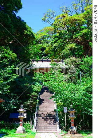 鎌倉最古の神社、鎌倉市長谷の甘縄神明宮 85477048