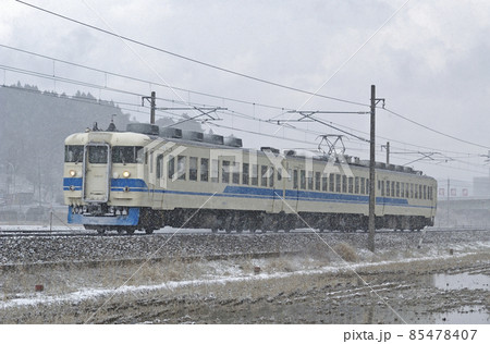 北陸本線　牛ノ谷－大聖寺　JR西日本　475系　A06編成（金沢） 85478407