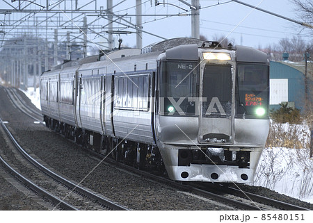 千歳線 島松－北広島 JR北海道 785系 NE-2編成（札幌） スーパー