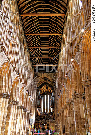 Interior view of Glasgow Cathedral, Glasgow, Scotland Interior view of Glasgow Cathedral, Glasgow, Scotland 85480397