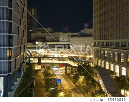 川崎駅西口~ミューザ川崎・ラゾーナ川崎東芝ビル 夜景 / Kawasaki, Japan 川崎駅西口~ミューザ川崎・ラゾーナ川崎東芝ビル 夜景 / Kawasaki, Japan 85480816