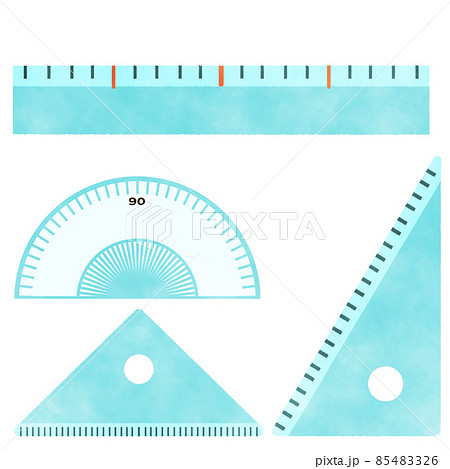 定規セット イラスト素材 85483326