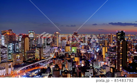 梅田スカイビルからの夜景 85483792