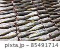 魚,アジ,調理工程,料理 85491714