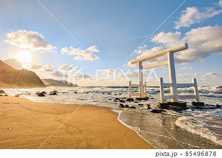 糸島・二見ヶ浦（夕景） 85496878
