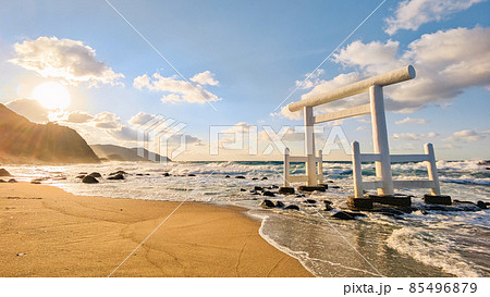 糸島・二見ヶ浦（夕景） 85496879