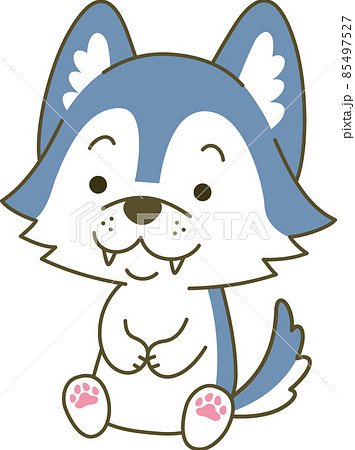 Wolf Character Stock Illustration