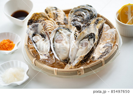 冬の味覚生真牡蠣 85497650